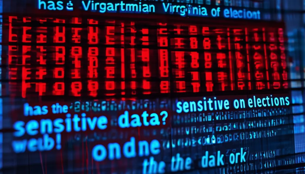 découvrez si le département des élections de virginie a été piraté et si des données sensibles sont en ligne sur le dark web ! restez informé sur la sécurité des élections.