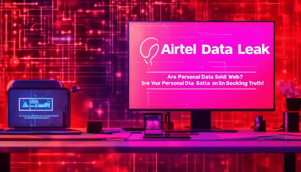 découvrez la vérité choquante sur la fuite de données airtel : vos informations personnelles sont-elles vendues sur le dark web par des hackers ?